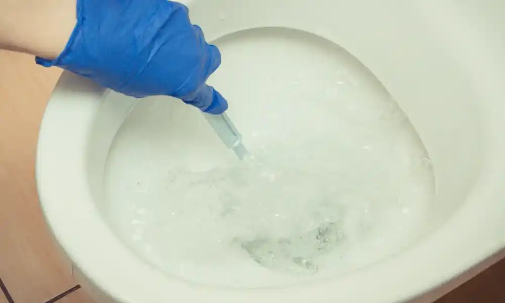 why is my toilet bubbling