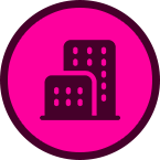 Commercial plumbing service icon.