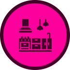 Electrical planning and coordination service icon.
