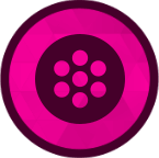 Shower head or drain cover icon representing plumbing fixtures.