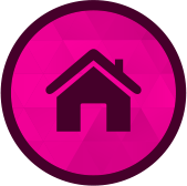 Residential plumbing service icon.