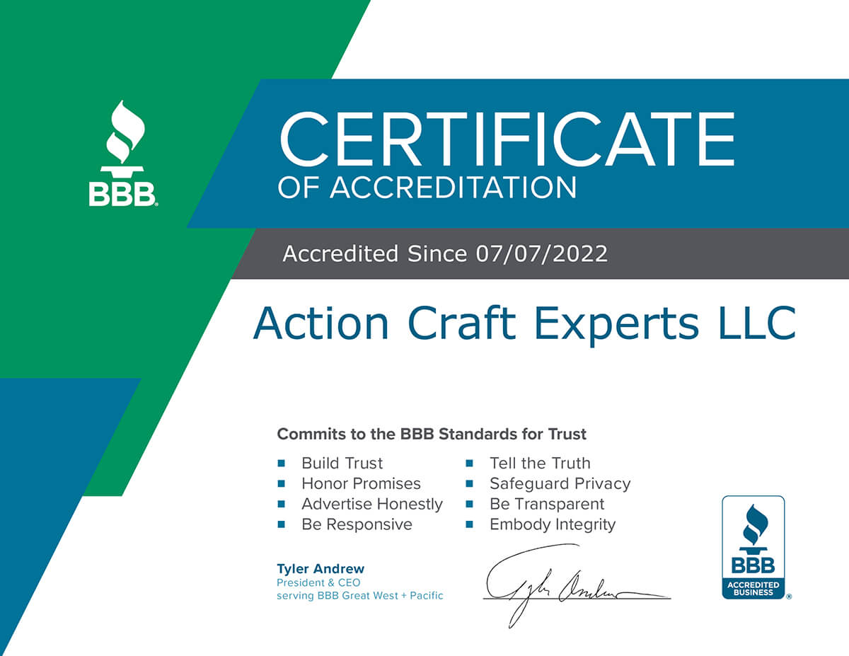 BBB-accredited-business-Action-Craft-Experts